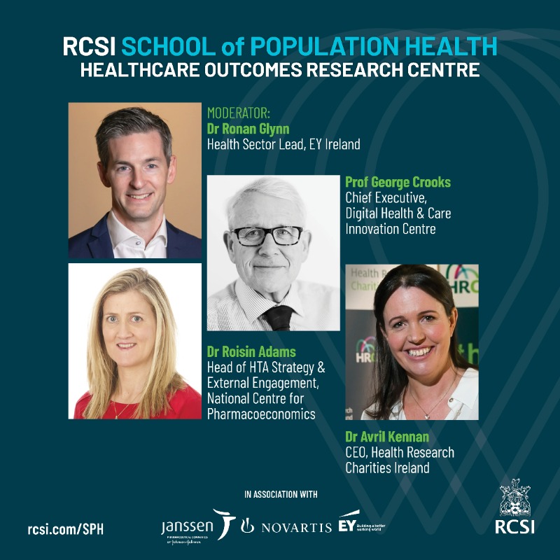 RCSI_PopHealth's tweet photo. Assessing the value of new cancer treatments &amp; innovations will be discussed by a panel of experts in a health economics webinar on 18 May. 

Speakers will consider value assessment frameworks for cancer treatment, precision oncology, PPI in health research &amp; more. 

#RCSIengage
