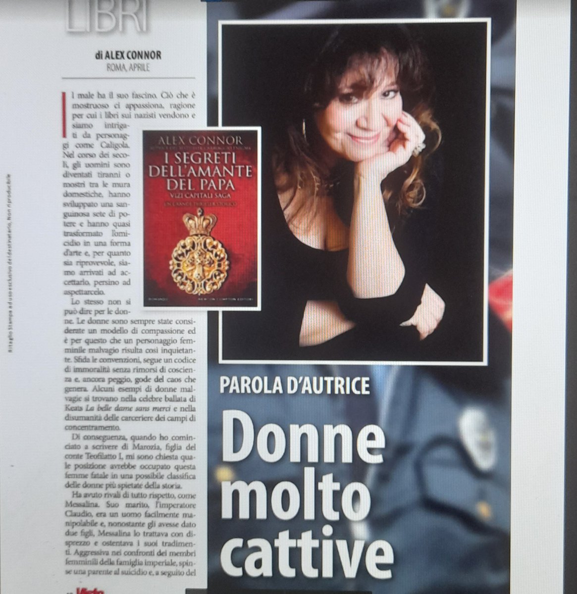 My article published today in Visto Magazine about
The Wickedest Women in History.
Marozia, Elizabeth Bathory, Amelia Dyer and Messalina, truly lethal She Wolves.
#newtoncompton