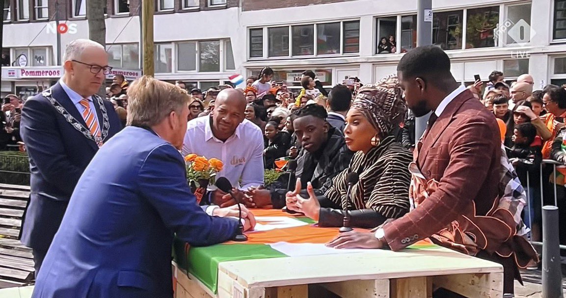 Gênant dit, een mooie #Koningsdag in Rotterdam en dan weer dat eeuwige gezeur over slavernijverleden en onzin excuses.