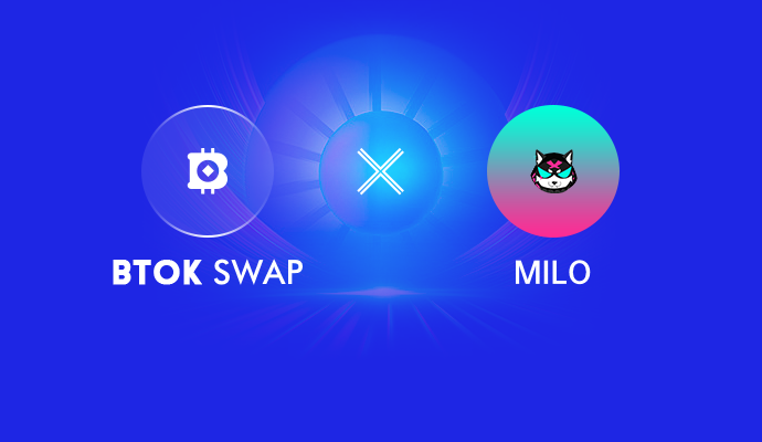 Btok_official's tweet photo. 🎉🎉#BtokSwap Partner Program has started! 
Congratulations to #MILO for joining the #Btok Swap Partner Program!!
@MiloInu
🔥Btok Swap - a new generation DEX aggregator, providing a one-stop decentralized cryptocurrency trading solution. https://t.co/XtaJeV0pj7