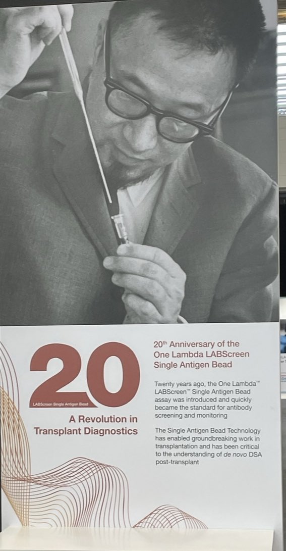 A wonderful first day #EFI2023 in Nantes, with the opening session and welcome reception where <a href="/OneLambda/">One Lambda | A Thermo Fisher Scientific Brand</a> celebrated 20 years of  Single Antigen Bead Innovation 
#transplantation #HLA