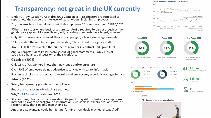 EmploymtStudies's tweet photo. IES Annual Conference: IES' @duncanbHR: 'We're poor at transparency in the UK and it's just got worse." #FairnessAtWork https://t.co/vqp9CoOfBs