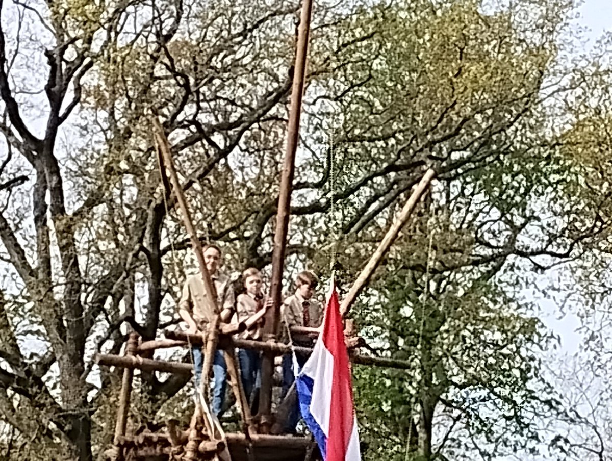 Ook dit jaar helpen we de ovsn om van #koningsdag in Santpoort een leuk feestje te maken
