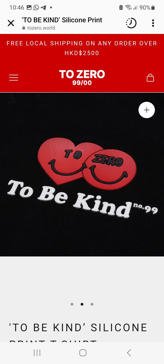 sasa54li's tweet photo. congratulations Keung To on your new brand. Also your charity donation on your first t-shirt sale. You are full of kindness.
Ready wallets out!🥰
#To_zero_official
TO Zero By Keung To
#姜濤
#keung_show
#tobekind https://t.co/JxKj0tQNQU