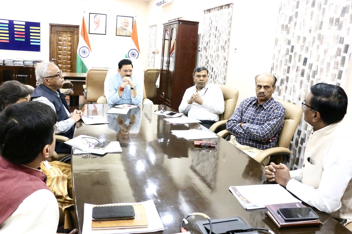 Held review meeting with senior officers of <a href="/IndiaPostOffice/">India Post</a> to provide banking services in all villages. 

Government under dynamic leadership of our Hon'ble PM Shri <a href="/narendramodi/">Narendra Modi</a> ji is committed to ensure financial inclusion of every citizen of the country.

#AapkaDostIndiaPost