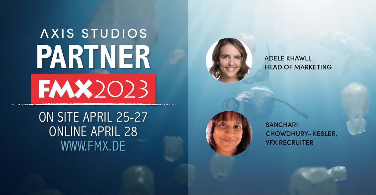 Want to know what it’s like to be a part of Axis, or how you can land a role in our studio? Join our recruitment presentation with VFX Recruiter Sanchari Chowdhury-Kesler &amp; Head of Marketing Adele Khawli from 11:45AM to find out more.  You don’t want to miss out!

#FMX #FMX2023