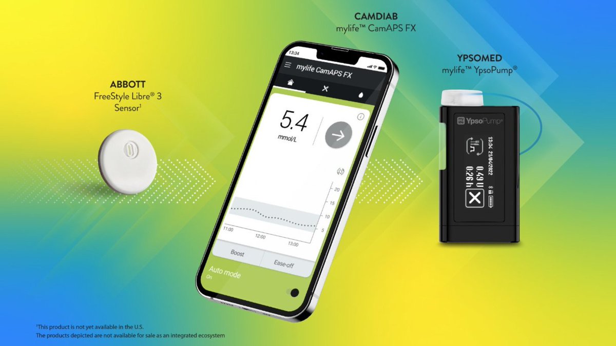 📢 Did you hear the news? 

The <a href="/FreeStyleDiabet/">FreeStyle Libre</a> Libre® 3 sensor is now authorised to work with our <a href="/CamAPS_FX/">CamDiab</a> mobile app via connectivity with Ypsomed’s mylife™ YpsoPump to form a hybrid closed loop system.