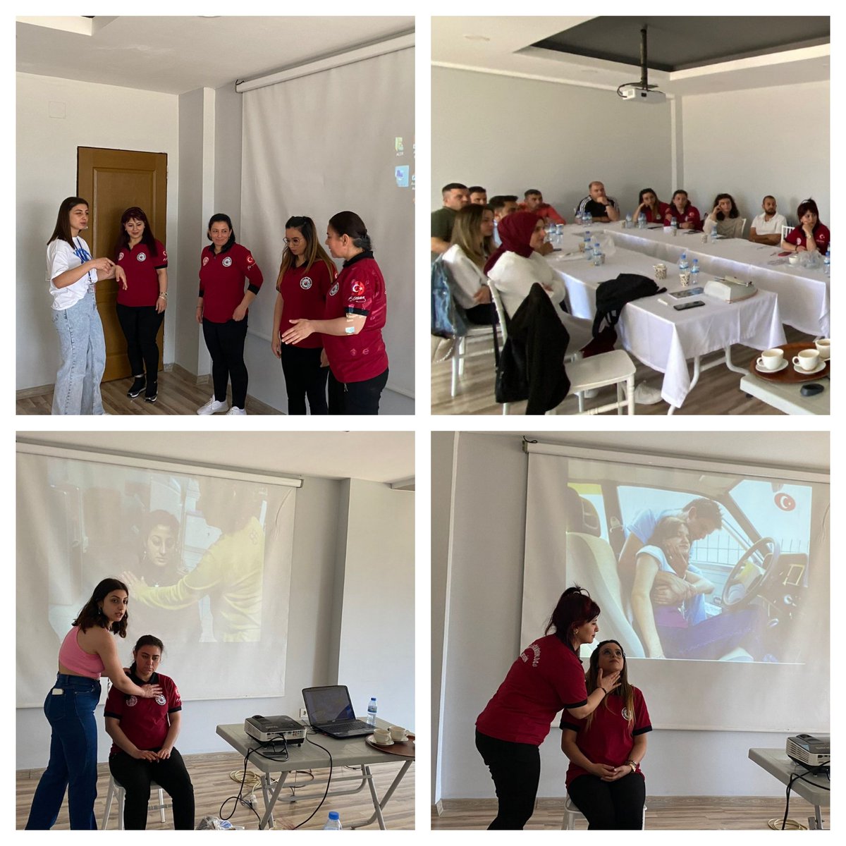 SuphiOner's tweet photo. Kurumumuz personellerine İl Sağlık Müdürlüğü işbirliği ile "Temel İlkyardım Eğitimi" verildi. Eğitim sonunda personelimiz, ilkyardımcı kimlik kartı ve İlkyardım sertifikası almaya hak kazanmıştır.@AdemKoca46 @BaykalBasdemir @ilhnyildirim @byergin01 @M_saglikbasin @MersinValiligi https://t.co/4NHoPG4O9P