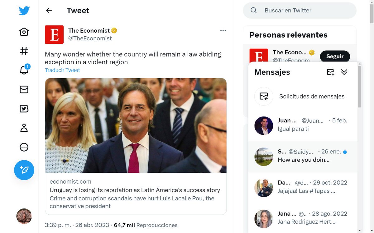 Tania del Che tweet media