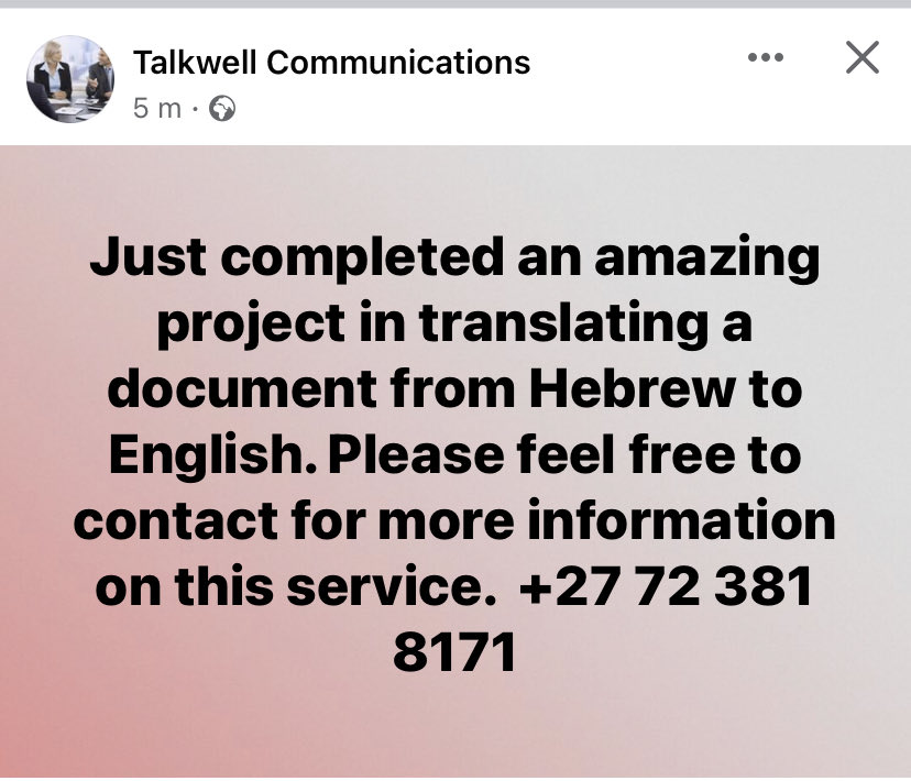 TalkwellComm's tweet photo. https://t.co/bUhsFsa25x