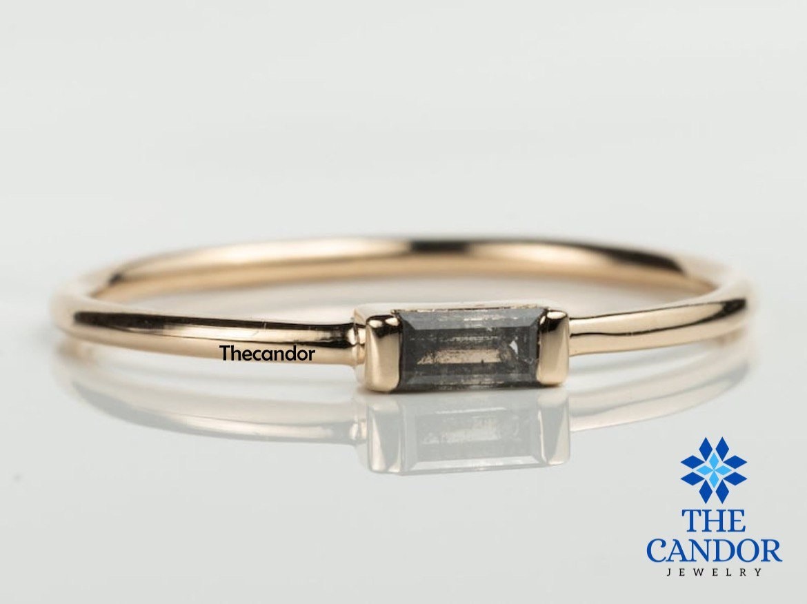 thecandorjewel's tweet image. Baguette cut Moissanite wedding band wedding band etsy.me/3LyNpC1 #greycolorstone #baguettestonering #simplering #fashionring #ringforwomen #birthstonering #platinumring #uniquering #antiquering