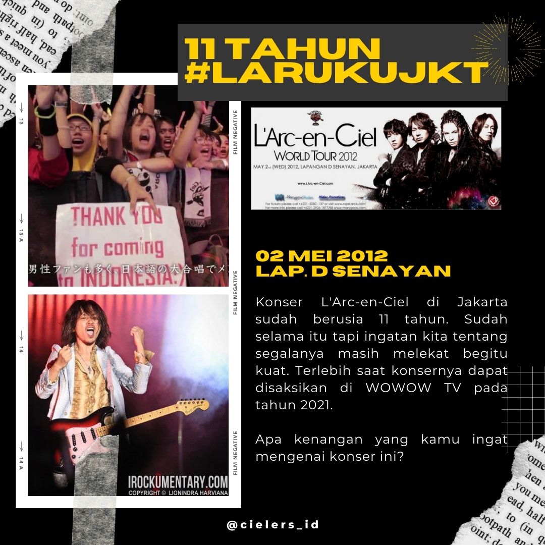 L'Arc~en~Ciel Indonesia tweet media