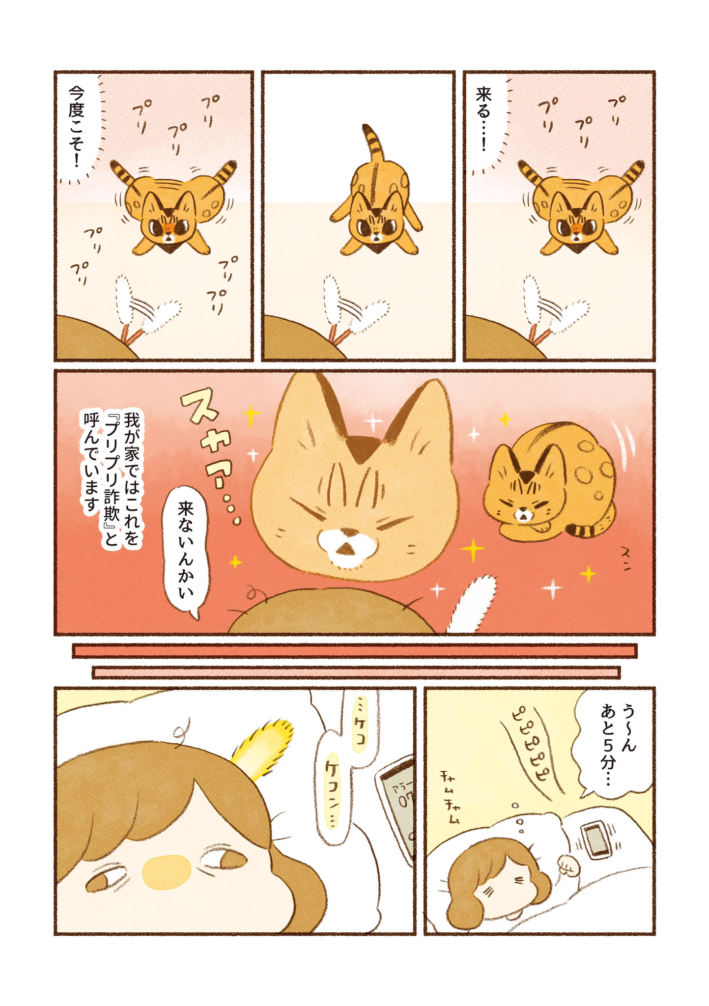 猫を飼っている人は思わず共感しちゃうかも？愛猫たちのフェイントに翻弄されるお話を描いた「猫漫画」！
