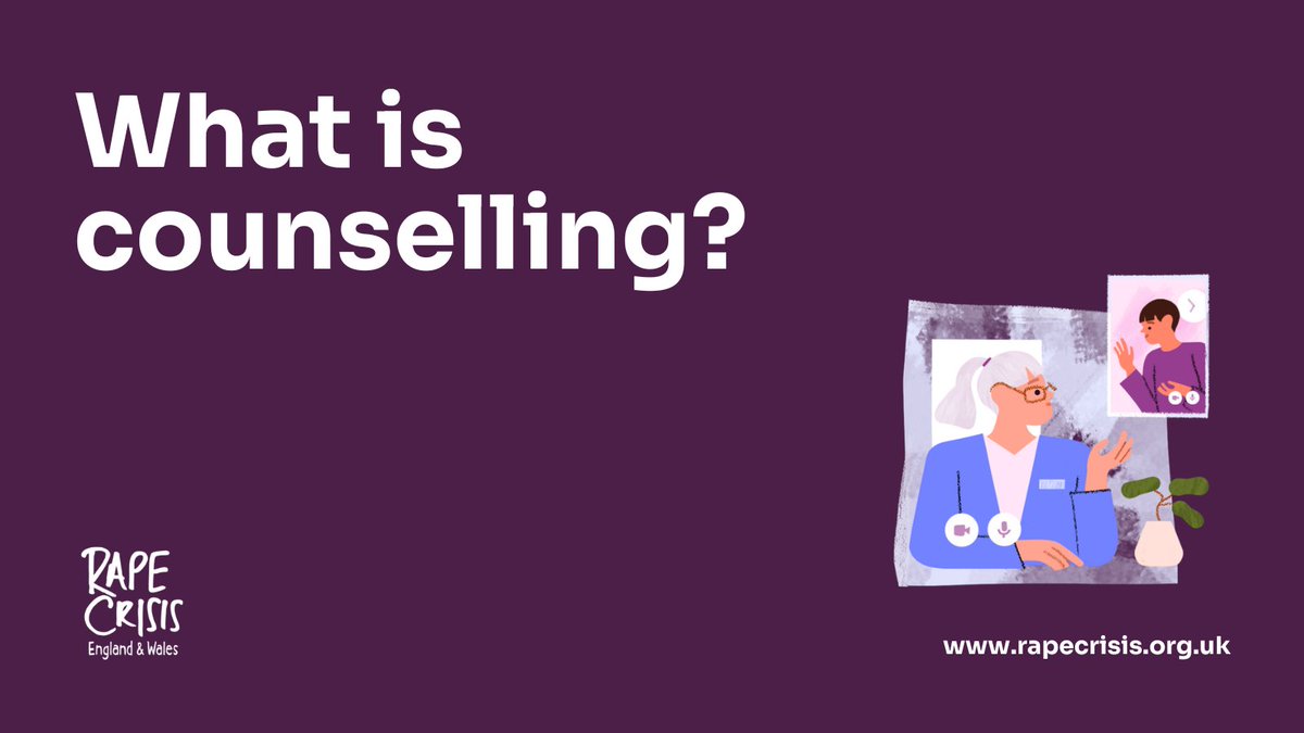 For victims and survivors of sexual violence and abuse, receiving trauma-informed counselling can give them the tools to cope with what they've been through and help them to regain control of their lives. 

Find out more about Rape Crisis counselling: bit.ly/3Nc9qrB