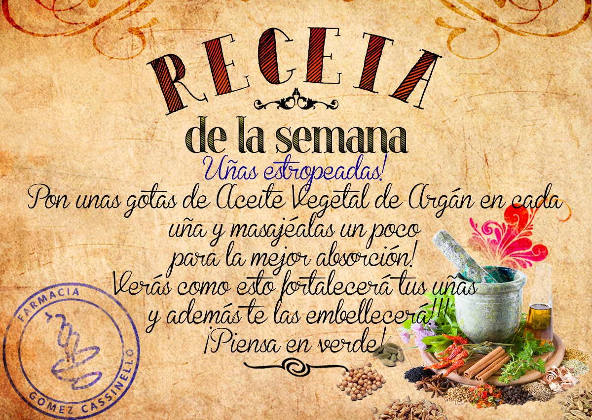 Receta de la semana: Uñas estropeadas! blgs.co/5Wg09x