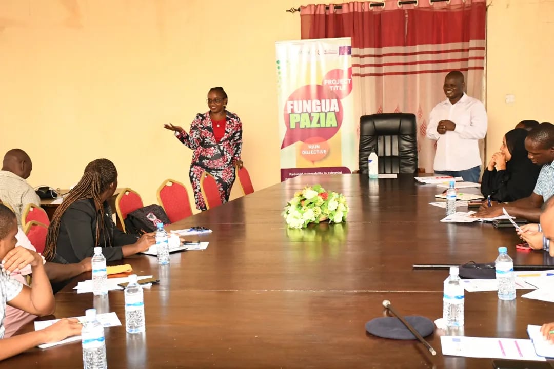 With <a href="/Cwid4Cwid/">Collaboration of Women In Development - CWID</a> <a href="/NCTC_Kenya/">NCTC Kenya</a> @Digesting the Baseline study #Fungua Pazia Initiative.Very deep conversation on juvinile criminal gangs and on violent extremism at the County Commissioner's Boardroom,Mombasa County.