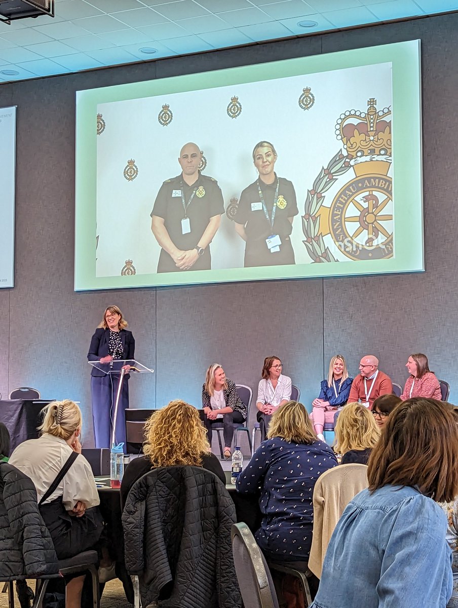 👏👏👏👏 Fantastic presentation from @Bethan_Jones89 and @magee116! Amazing developments and once again @WelshAmbulance making waves 🌊 @ImprovementCym #MatNeoSSP