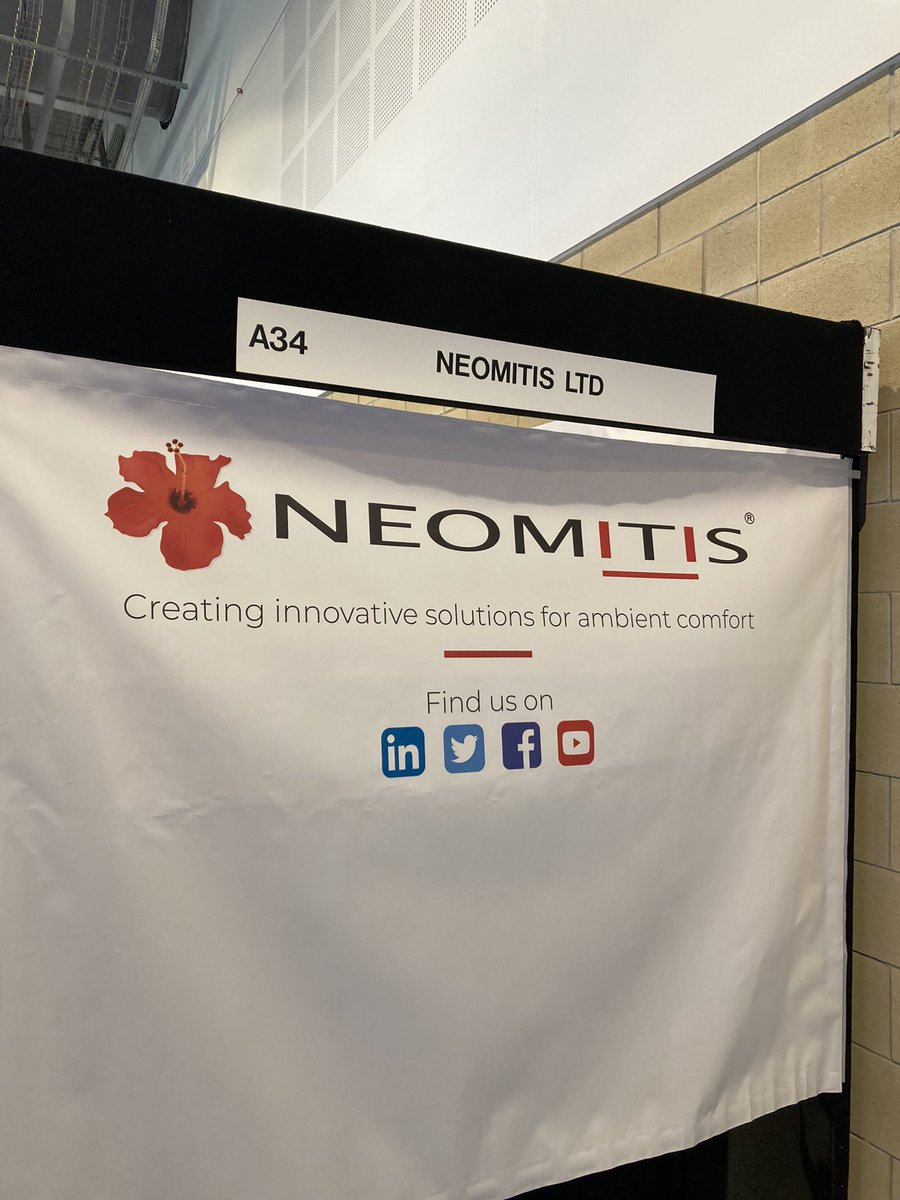 Any #electricians #heatingengineer heading to @Elexshow show at Harrogate today come and have a chat we us on Stand A34 
@neomitis 
#heating #thermostat #electrical #electricheating #towelrail #smartstat