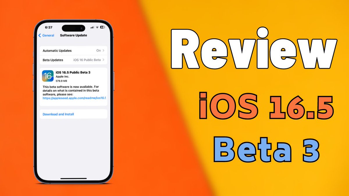 roktokhindi's tweet image. iOS 16.5 Beta 3- What&apos;s New...
youtu.be/gfLhyRS-sxw

#ios16 #ios16update #viral #fyp #iphone14promax #iphone13 #iphonetricksinhindi #foryou #latepost
