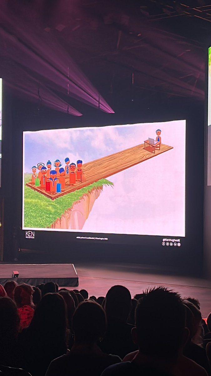 bjorn1981's tweet photo. Next on @KenHughesIE. Jij zit als merk/bedrijf op het einde van de plank. Je consumenten staan op het andere uiteinde #ubatd https://t.co/l86gzRKcXk
