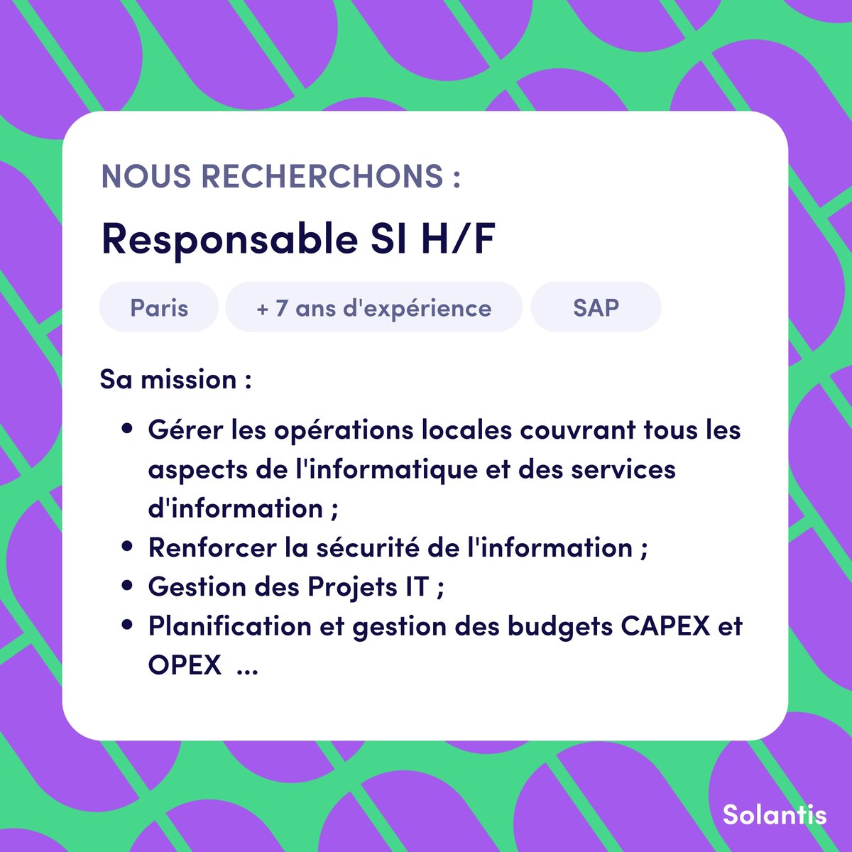 Solantis tweet media