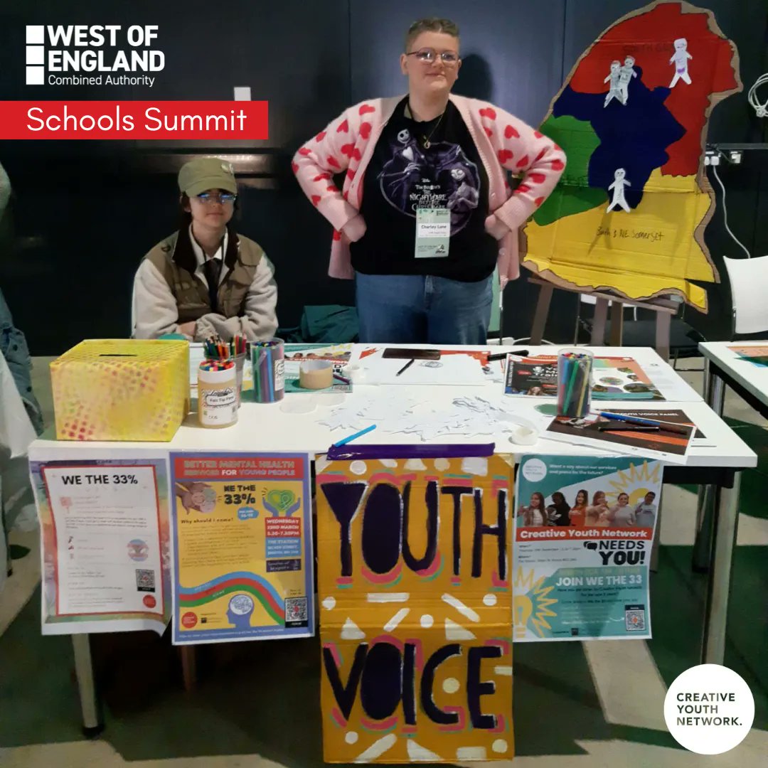 We had a brilliant time at the WECA Schools Summit yesterday, where young people were able to share their experiences and opinions on a variety of topics including local public transport. 

👀 Check out our Youth Voice stand!

#BristolYouth #YouthVoice