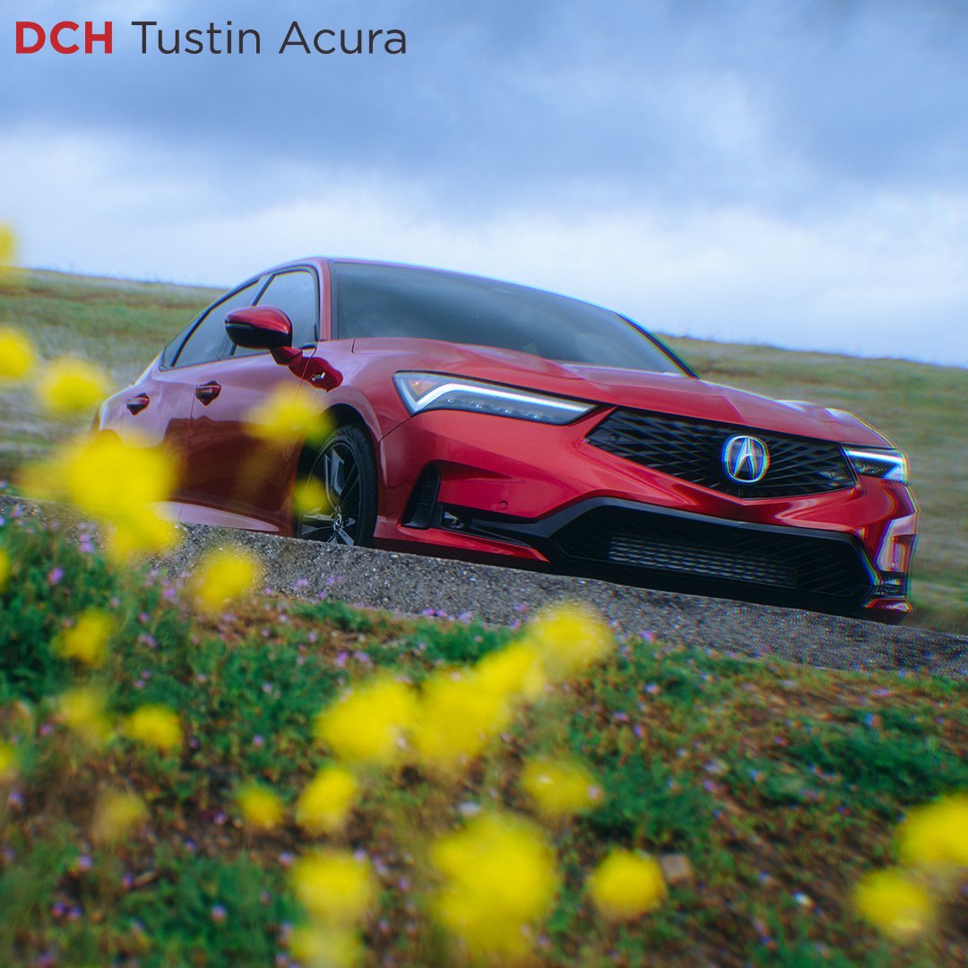 Do you ever just stop and smell the flowers🌻 
#TustinAcura #Acura #Happy #Integra #TLX #California