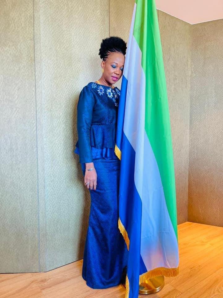 FirstLadyBio's tweet photo. Mama Salone my wish for you is to live long and enjoy the fruits of your labour. May the words on our coats of arms that reads Unity, Freedom and Justice be actualised soon. I celebrate U with pride Mama.I proudly lift your name high Mama. Happy Independence Day to U Mama Salone. https://t.co/JsJQl0bTwa