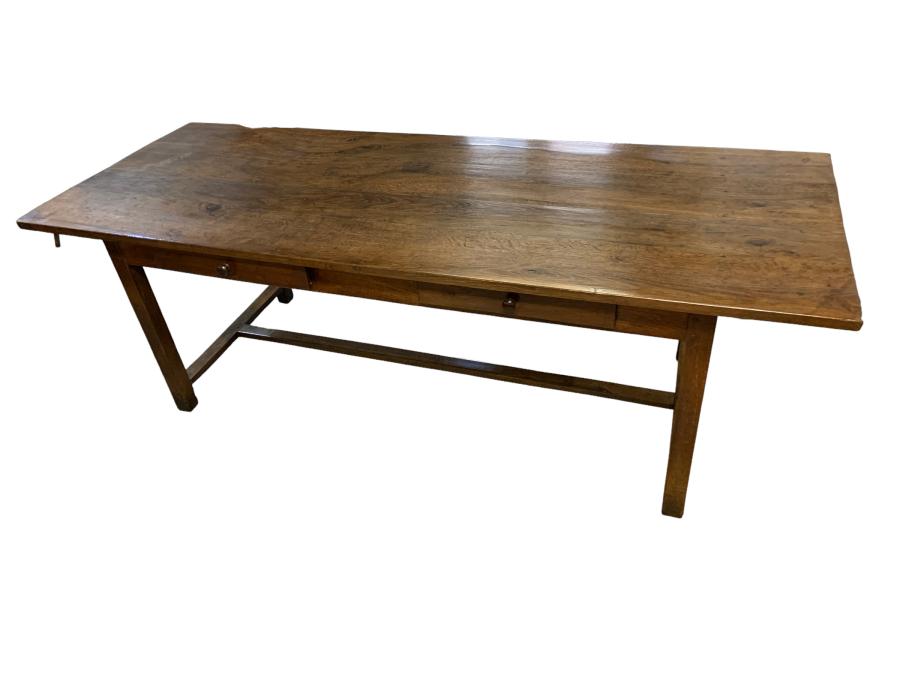 AntiqueTables1's tweet photo. Antique Two Drawer Oak Dining Table
https://t.co/6JyRBGmILg
#antiquediningtable #oakdiningtable #antiquetable #antique #furniture ##homedecor#design https://t.co/wboEsY8V8k