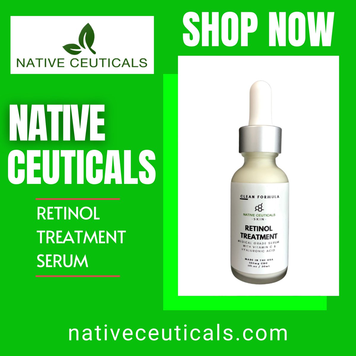 AtlCeutica69483's tweet photo. Native Ceuticals Retinol Treatment Serum helps to tone the skin and remove fine lines around the eyes and face.
SHOP NOW : https://t.co/4hO9XDPIIB
#nativeceuticalstpa #nativeceuticalsfl #nativeceuticalstampa #nativeceuticalsconcord #nativeceuticals #treatmentserumacnetoya https://t.co/9Sz3MJWta5