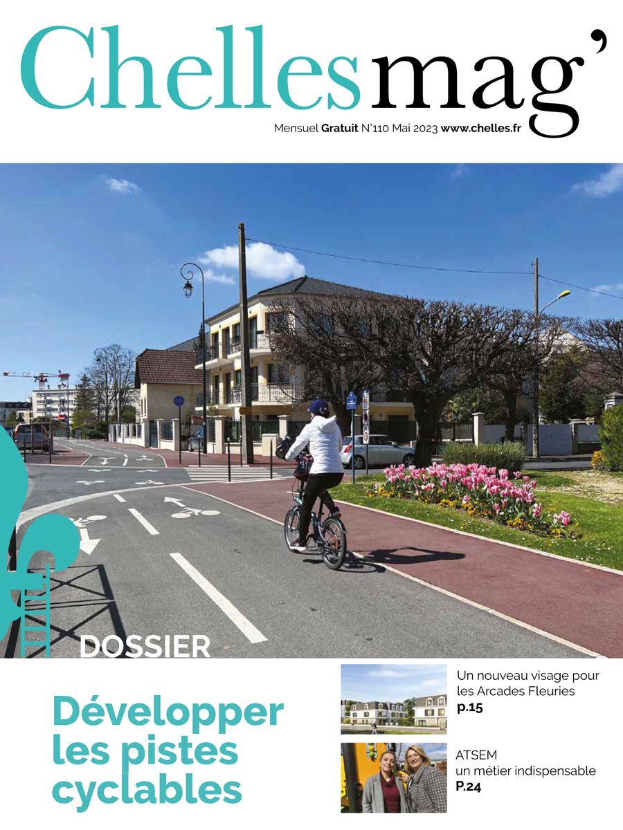 VilleChelles's tweet photo. [CHELLESMAG']

📭 Le Chellesmag' du mois de mai arrive bientôt dans vos boîtes aux lettres ! 😉

➡️ https://t.co/dTsabzfFSq

#chellesmag #information #actualité #Villedechelles https://t.co/vFm4bhpeeS