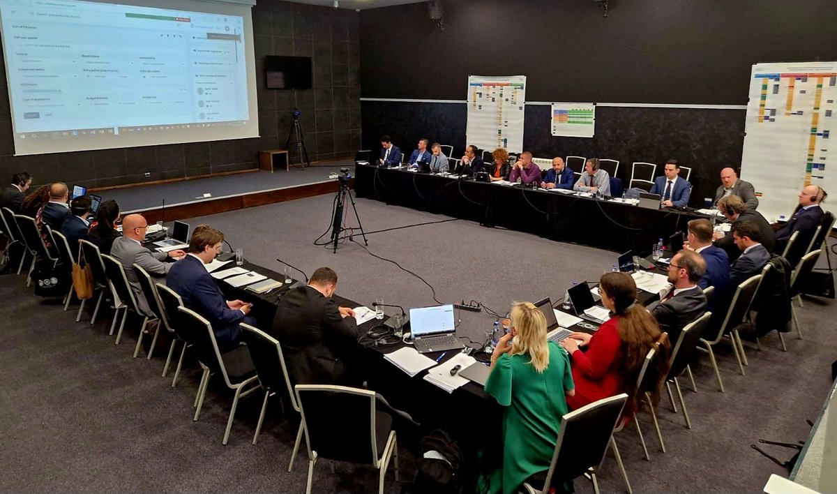 AnerZukovic's tweet photo. The @WBIISG Secretariat organises the Regional Pillar Support Group Meeting in Budva. The main goals are to discuss response mapping reports, update ongoing projects, and agree on the draft annual work plan for Pillar 1 - Western Balkan #CounterTerrorism Initiative (#WBCTi) #IISG https://t.co/64sQ5c7BzR