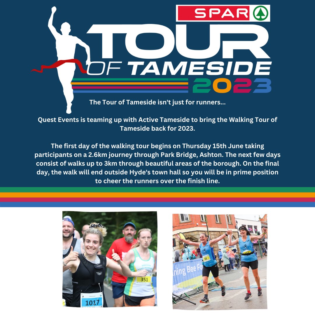 newsintameside's tweet image. 🎽TOUR OF TAMESIDE 2023 See pictures for more information ⬇️
#runnerscommunity #runninggroup #tameside #TourofTameside #volunteering  #walking