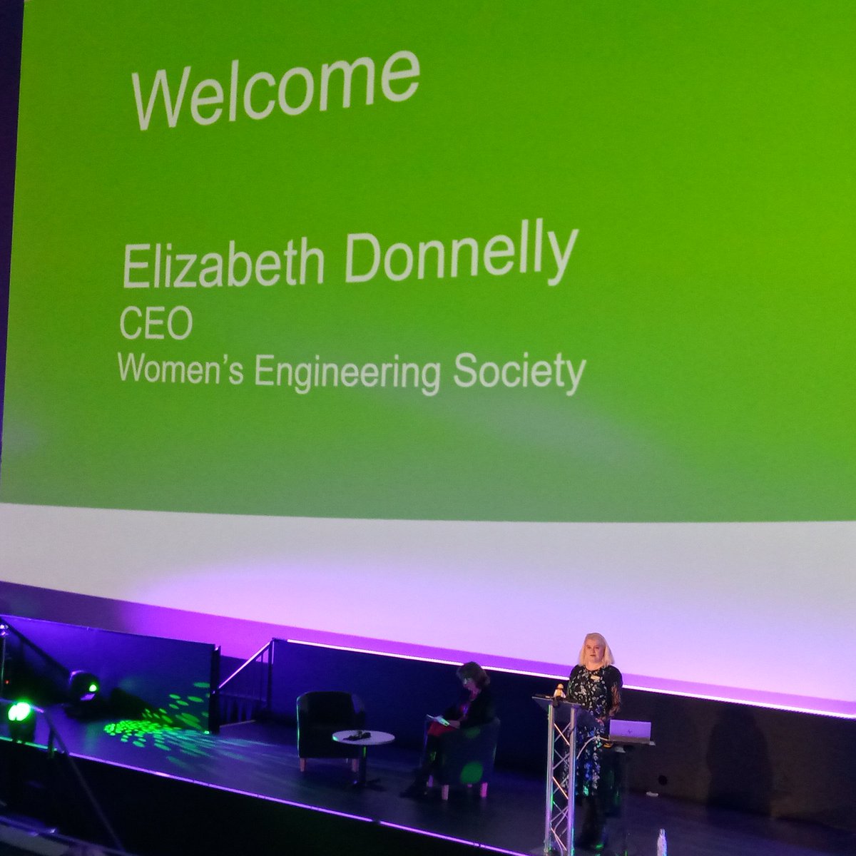 DrLofty's tweet photo. Excited to be at the @WES1919 Women's Engineering Society (WES) conference 2023, representing @AWE_plc as an ally and a member of AWE's staff-led Gender Balance Working Group.  #engineering #womenindefence #womeninengineering https://t.co/jMhFJqS4Xb