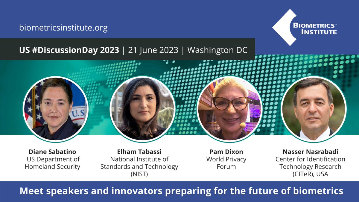 BiometricsInst's tweet photo. As biometric technology continues to improve, it is important to discuss how the human and the machine can work in partnership to optimise synergy. Join US #DiscussionDay expert speakers to prepare for the future of #biometrics at https://t.co/gVjSHSmkUy

#responsiblebiometrics https://t.co/phf74QZ9eK