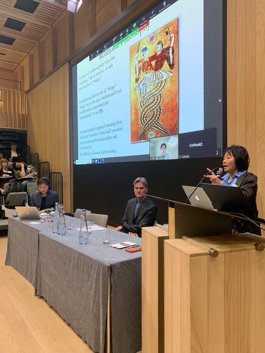 On relational ontologies and epistemologies and distrusting AI ethics - a panel featuring Robin R. Wang, Peter D. Hershock, and Osamu Sakura, curated by Bing Song &team @berggruenInst as part of the #ManyWorldsofAI conference @DesirableAI