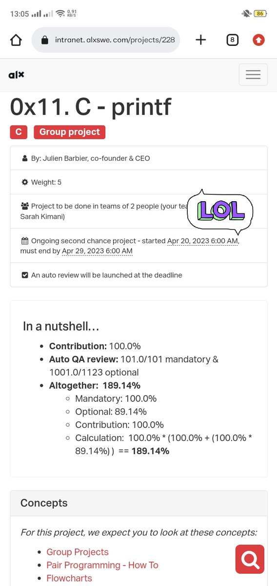 Sarahwa338's tweet image. I guess the ancestors can have the 11 marks as libations #alx @julienbarbier42 #printf #coding