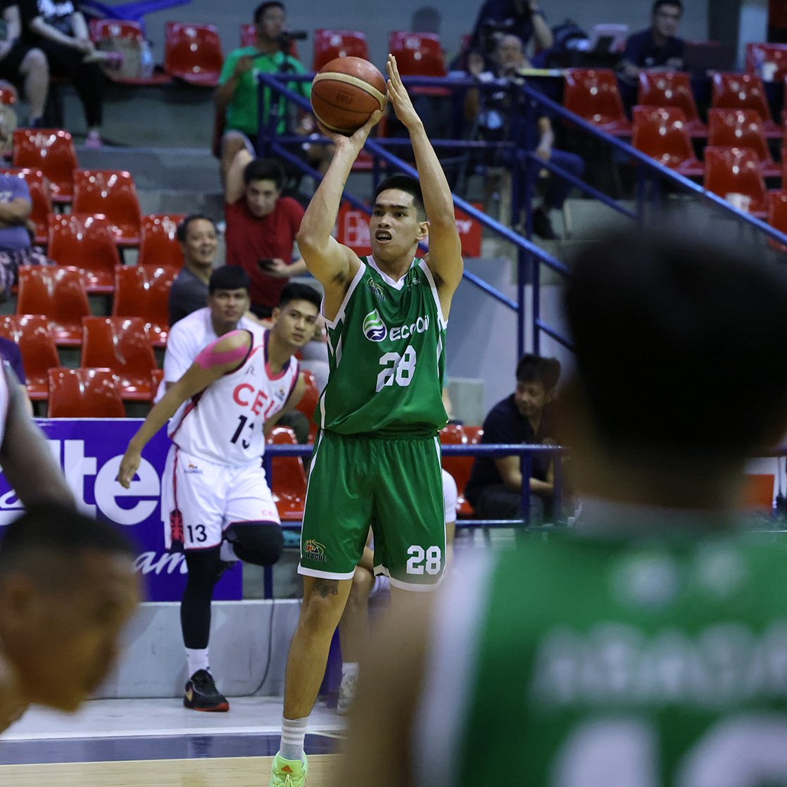 RapplerSports's tweet photo. PBA D-LEAGUE | RESULTS:

EcoOil-La Salle def. CEU, 84-62.

K. Quiambao - 21 pts, 5 rebs, 3 asts, 2 stls, 1 blk
E. Nelle - 3 pts, 14 asts, 7 rebs, 3 stls
M. Nonoy - 11 pts, 4 stls, 11 mins.

===

PSP def. Marinero-San Beda, 94-92.

J. Dela Cruz - 26 pts, 6/12 3pt
V. Acuna - 15 pts https://t.co/By0TooGhBG