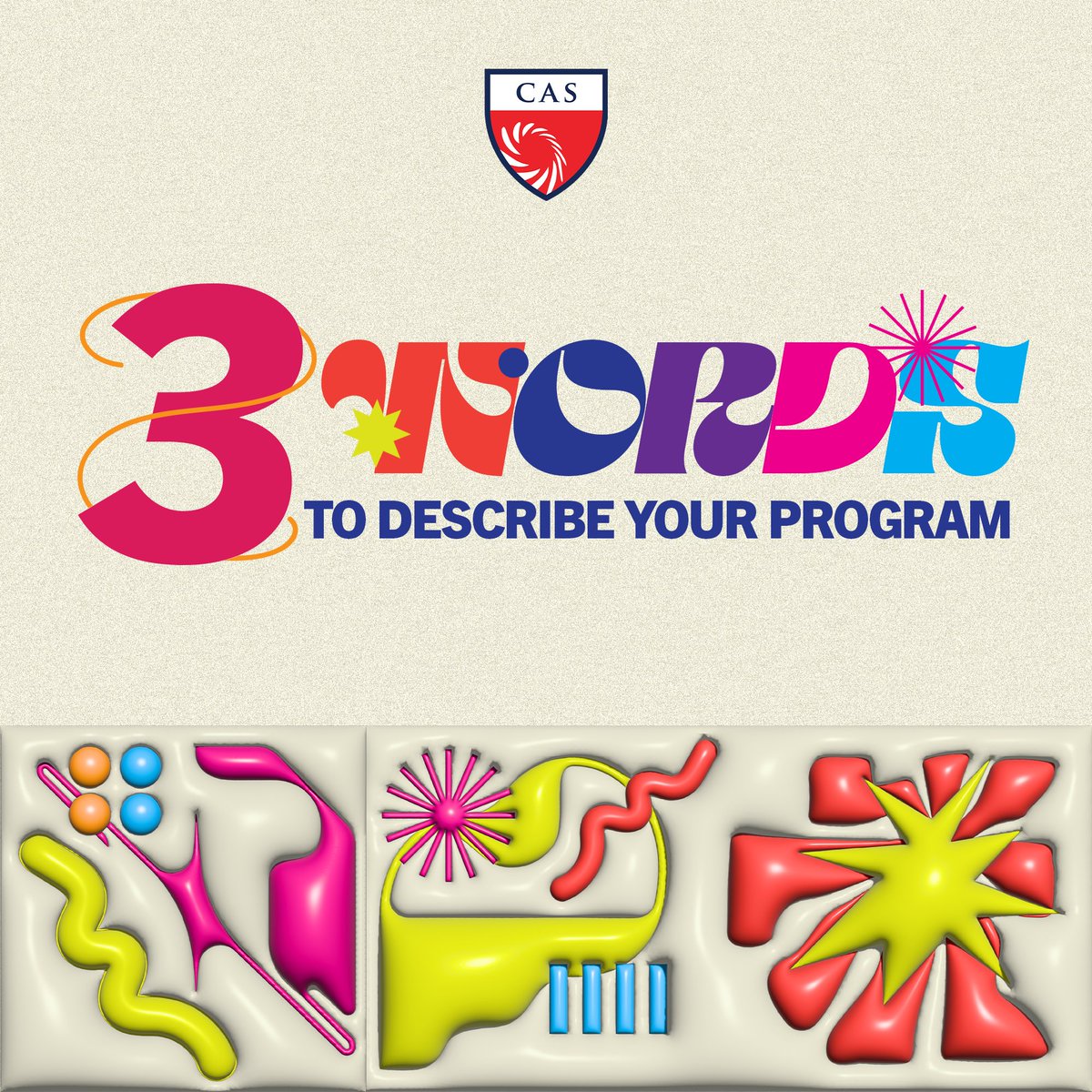 MapuaMCLCAS_SC's tweet photo. Tara, laro!

Let's get creative! Use only 3 words to describe your program. We're curious to hear your thoughts! 

Drop your answers in the comments below. 👇 https://t.co/skTrRalQ4M