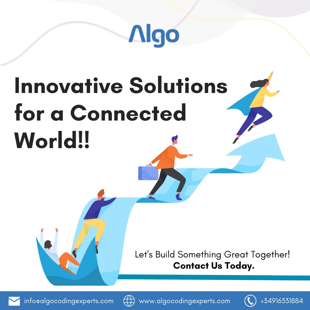 Algo_Experts's tweet image. Creating Intelligent Software for Modern Businesses!
#algocodingexperts #algoexperts #customsolutions #businesssolutions #futuretech #techinnovation #customsoftware  #digitaltransformation #fintech #blockchain #iot #ai #ml #ar #vr #gamedevelopment #robotics #friday #madrid #spain