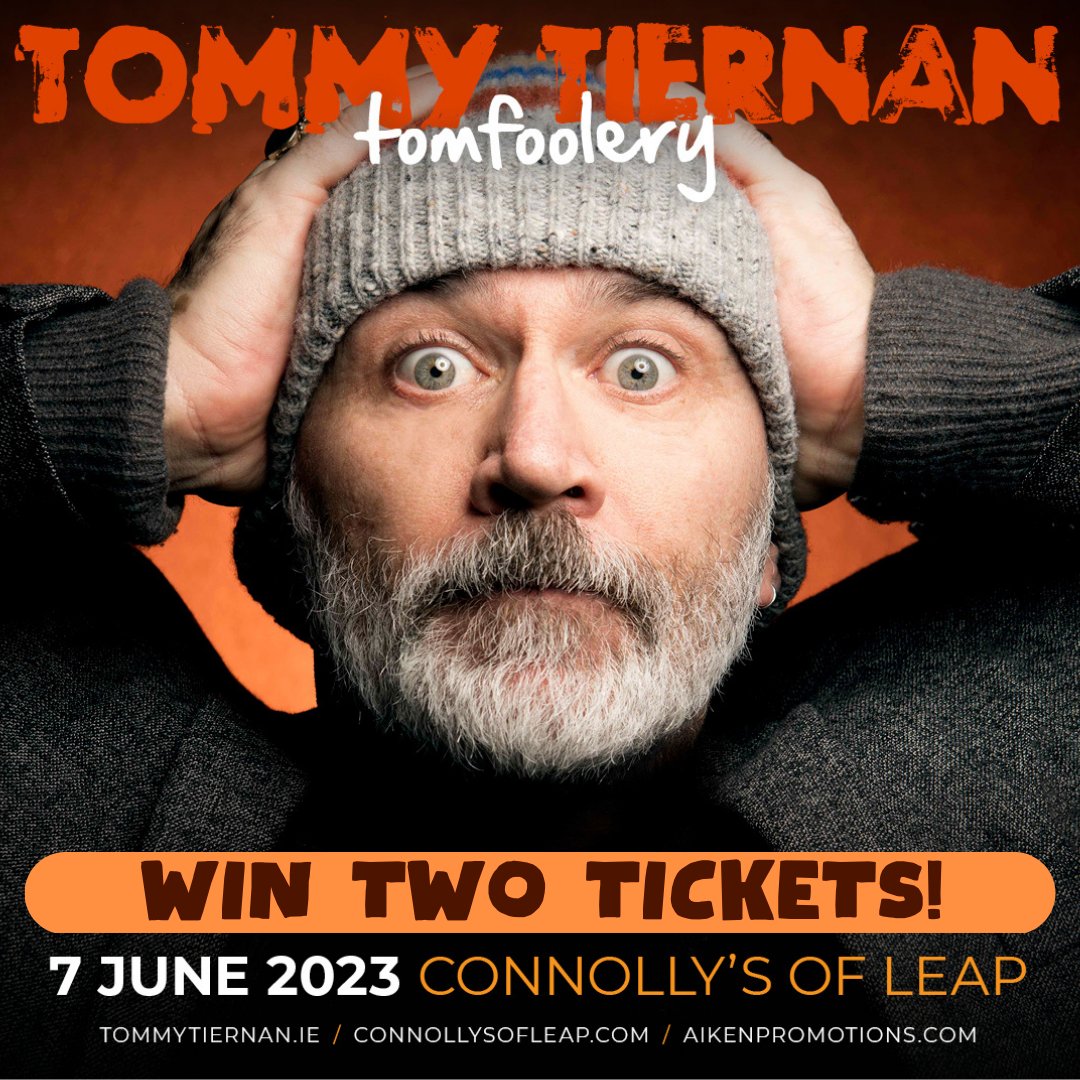 connollysofleap's tweet image. ⚠️📣 COMPETITION TIME 📣 ⚠️

Want to win two free tickets to see @officialtomnmedian in Connollys on June 7th? Simply.....

⭕️ Like &amp;amp; share this Image  
⭕️ Tag a friend in the comments Below 
⭕️ Follow the Connollys of leap page 

🏅 Winners announced Monday 1st of May Via DM