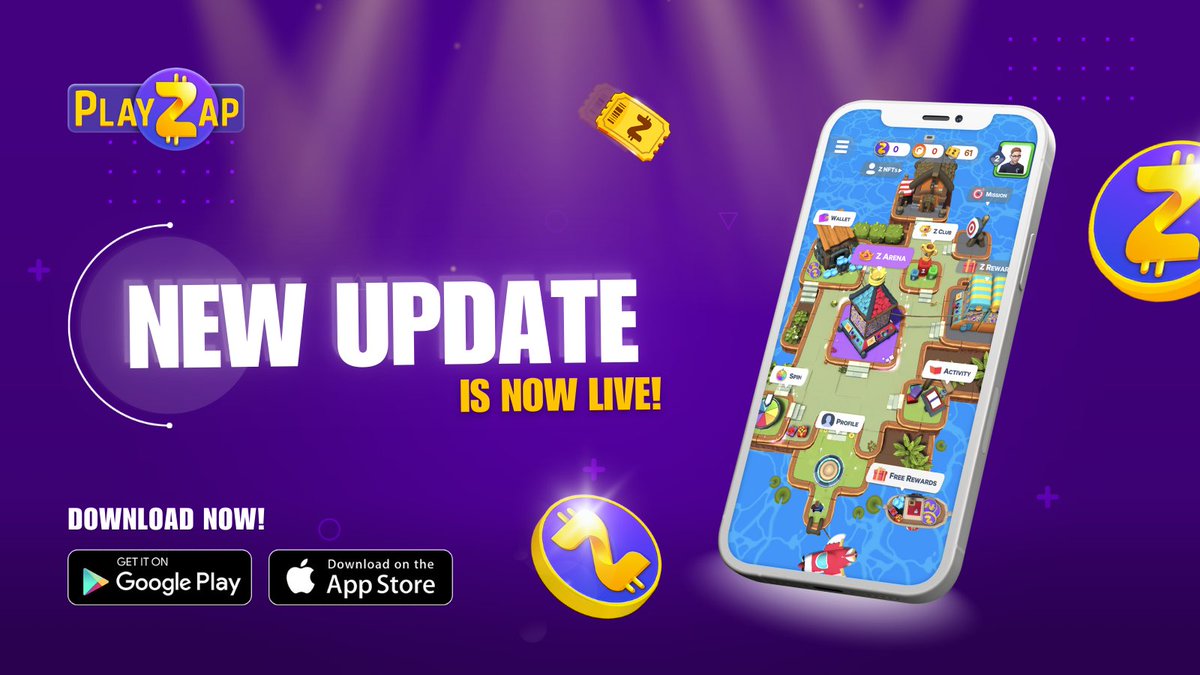 PlayZapGames's tweet photo. ⚡️ PlayZap App New Update is now Live!

1️⃣ Added Language support for Turkish and Bahasa 📝
2️⃣ PZP Deposit and Withdraw is available 💰
3️⃣ $KCS withdraw limit is set to 0. Players have 1 week time to withdraw their $KCS from the app 🏆
4️⃣ New $PZP contests will be organized 🎮
5️⃣ Bugs fixes & Optimisation 🔨