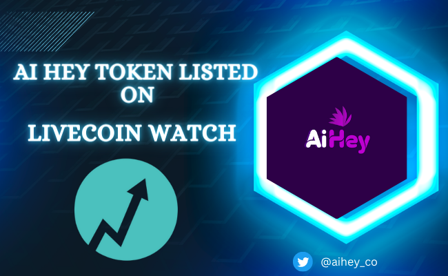 AiHey_co's tweet photo. ANNOUNCEMENT📣
🎉 AHE Token now Listed and Tracked by @LiveCoinWatch
Add #AHE to Watchlist 🌟🌟🌟
Like #AHE ❤️
🚀Add to Portfolio: https://t.co/VFjGPhFtK9
@HashBitorg @HbitPad #AI @aihey_co Ai #HeyGenerator #HeyChat #socialai https://t.co/b4pGnS3Wi2