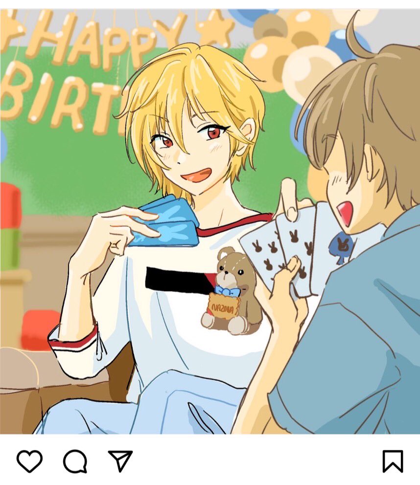 にーちゃんおめでとう！🥳🥳🥳

#仁兎なずな生誕祭2023