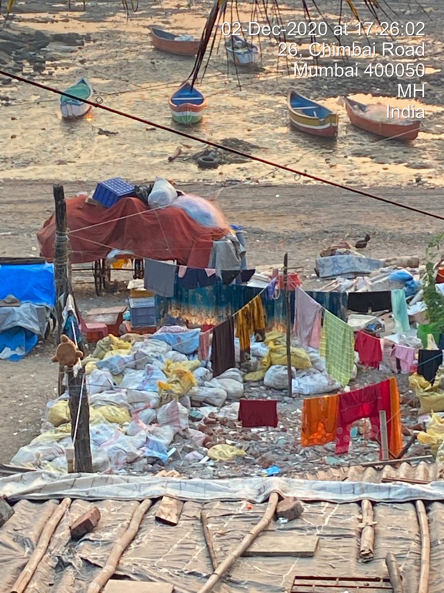 LeenaLele's tweet photo. @mybmcWardHW When are you all going to take strict action against the illegal squatting and rampant construction of huts, garbage and breweries on chimbai beach ? https://t.co/WzUgFau2Nq