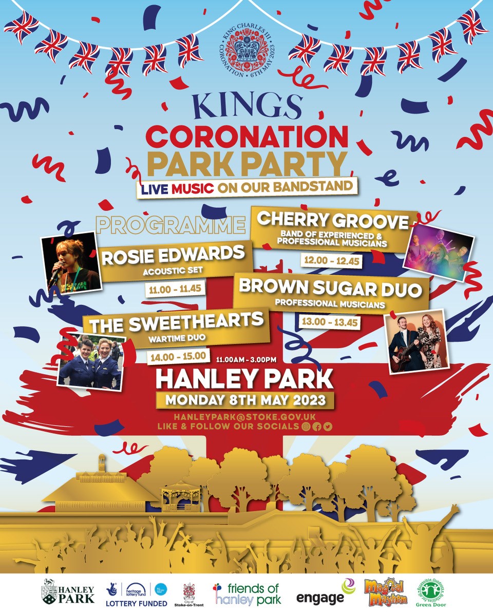 StokeonTrent CC on Twitter "👑 1 WEEK UNTIL THE KINGS CORONATION PARK