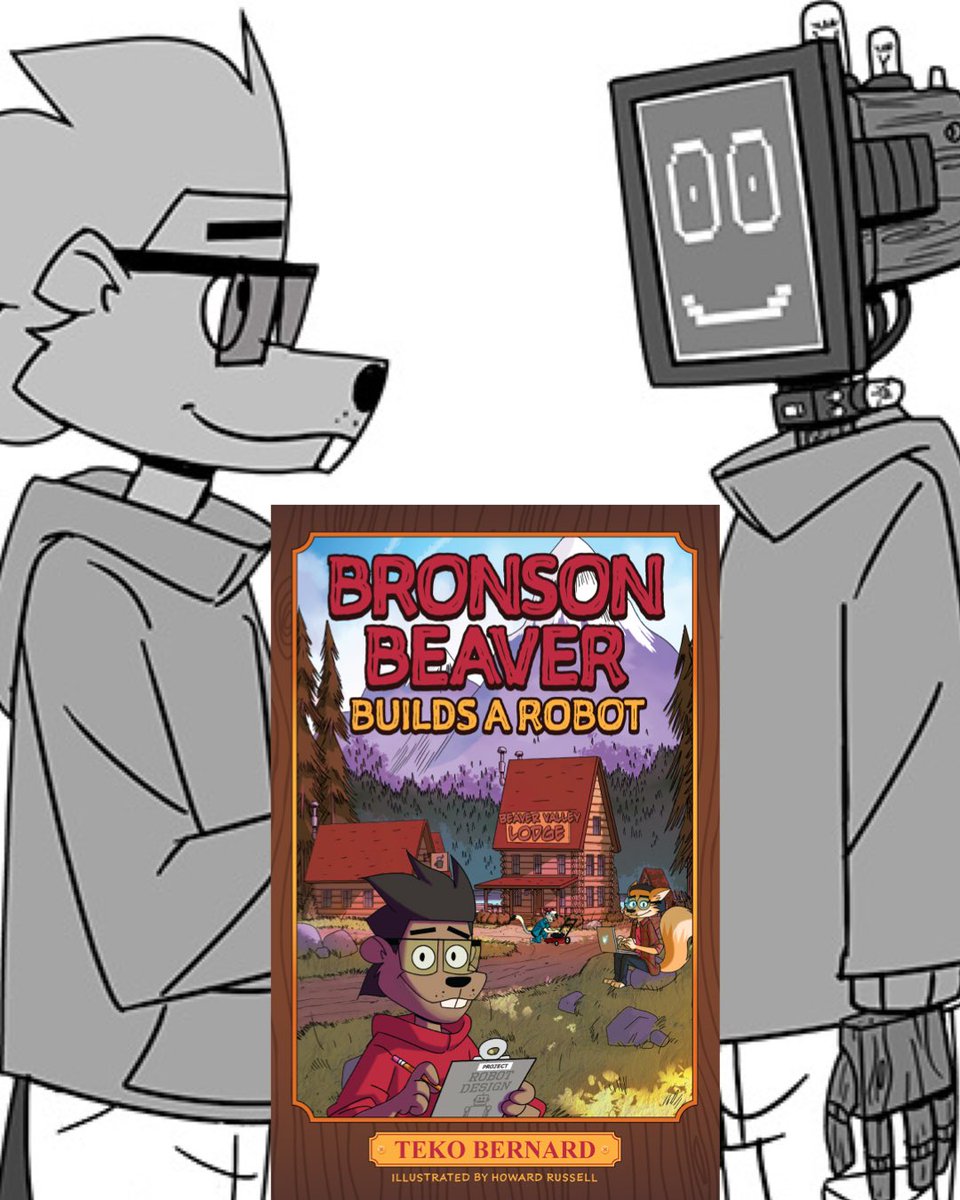 What happens when the most industrious animal in #nature attempts to ditch hard work and replace itself with a robot? 

Find out👉bit.ly/3AvouZE

#childrensbook #beavers #AI #robot