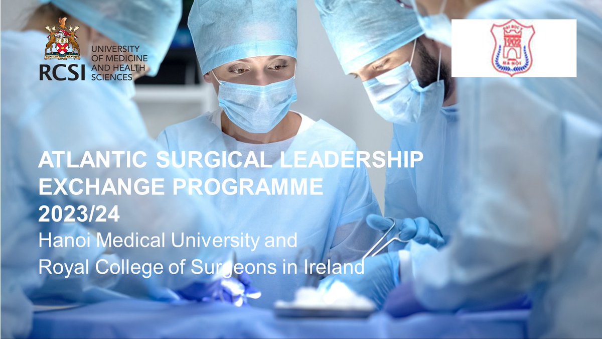 Applications for the Atlantic Surgical Leadership Exchange Programme are now open to surgical trainees from ST5 to ST8. For more information, visit: bit.ly/Atlantic-surgi…