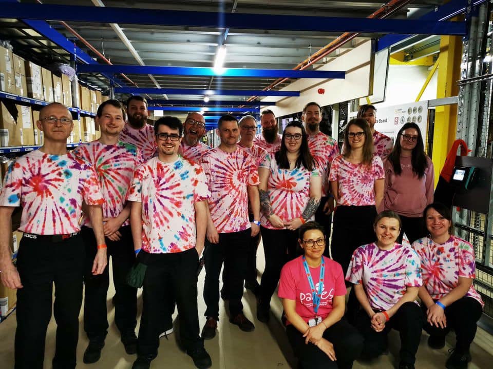 wearePaces's tweet photo. 💗 PINK 4 PACES 💗

The fabulous team at @GXOLogistics have raised another £255.53 by holding a Pink 4 Paces day…and they sure look pretty in pink 💗 

Thanks so much guys! The support we have received from you over the years is incredible! 

#TeamPaces #Pink4Paces https://t.co/xZxlsxF6df