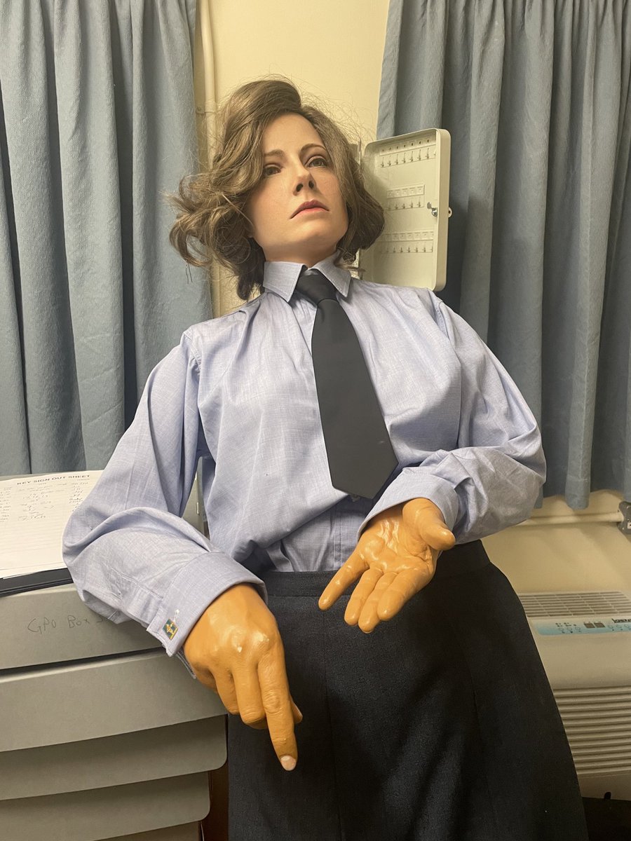 ph0ebestyle's tweet photo. Exciting work being done in the @BofBBunker and we’ve made the decision to retire our WAAF mannequin. 

Thank you for your service Doris x https://t.co/3XTboYpJD1